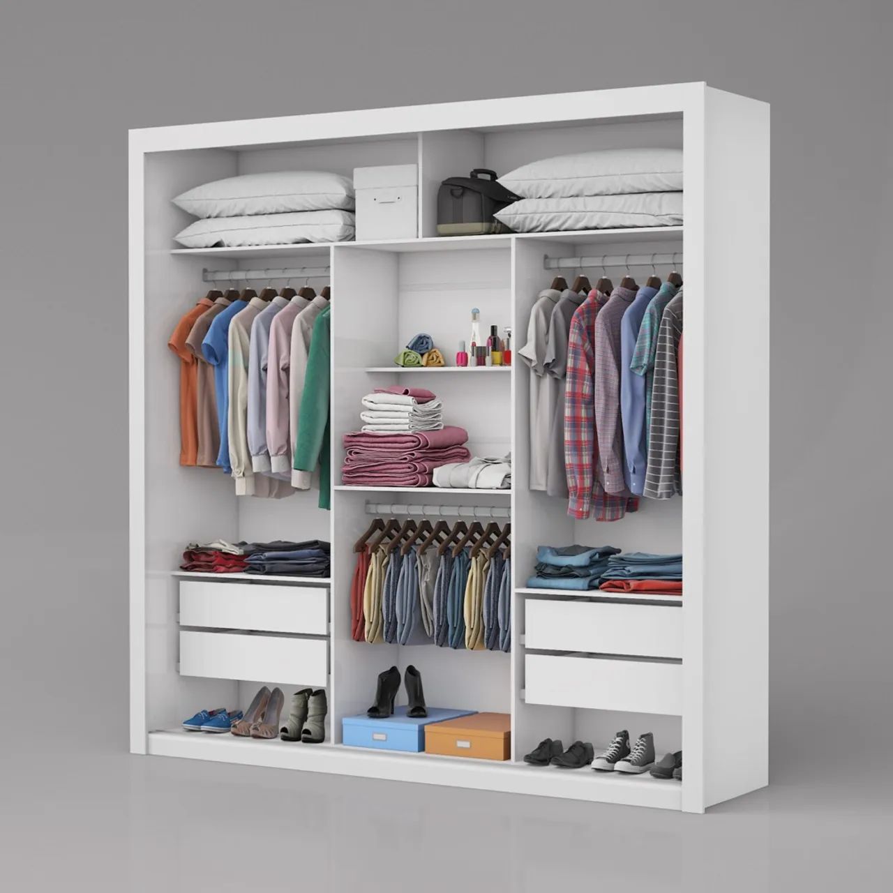 Guarda-Roupa Veneza Casal OFERTA tt43 - Foto 2