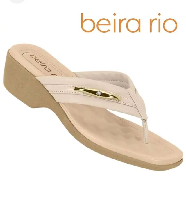 Sandália Beira Rio solado anatômico