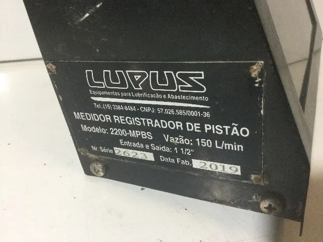 Numerador Registrador com Capa para Medidor de Pistão Lupus 2100-MPBS e 2200-MPBS - Foto 4