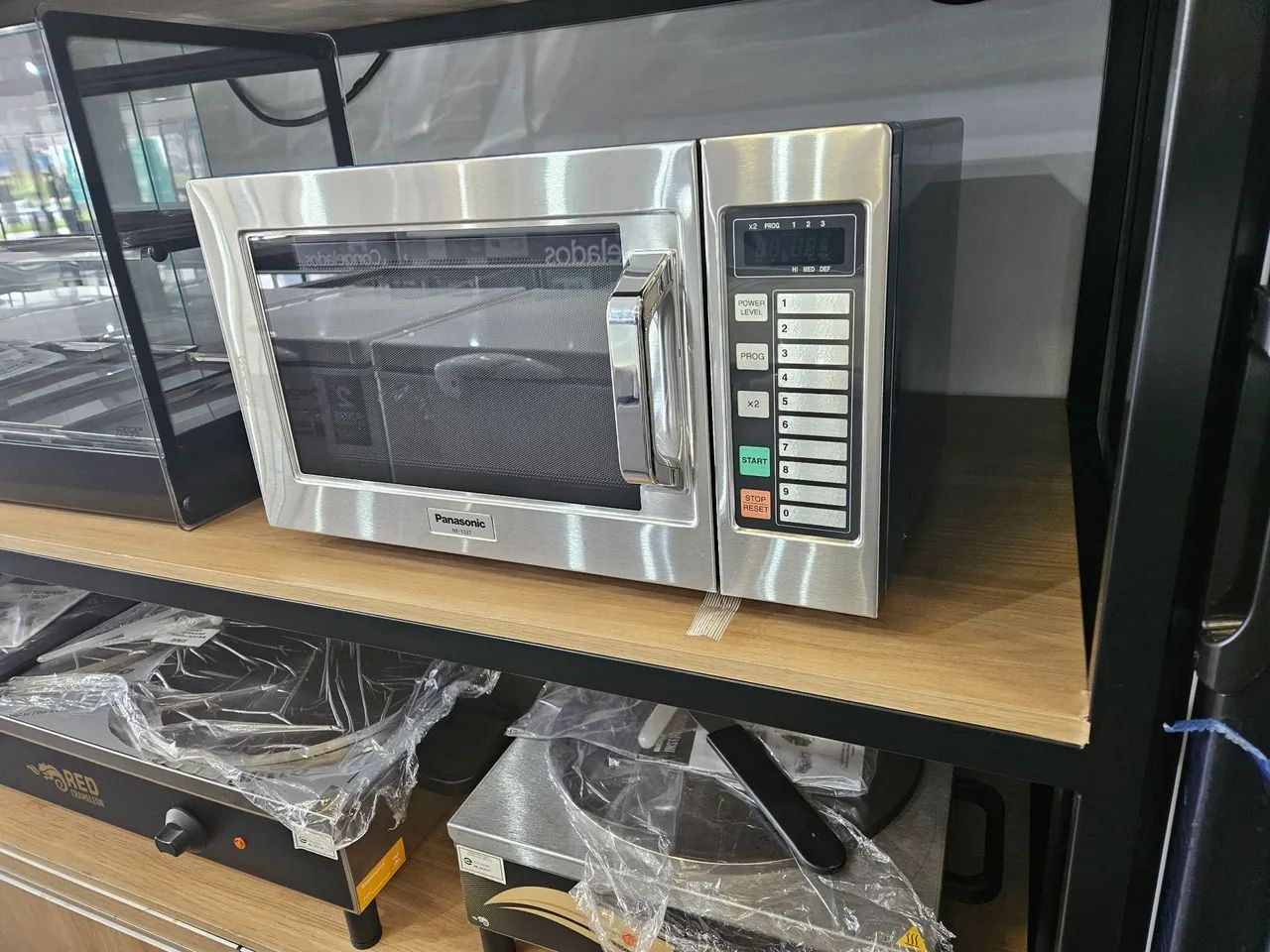 microondas comercial panasonic 1000W 220V - a pronta entrega 