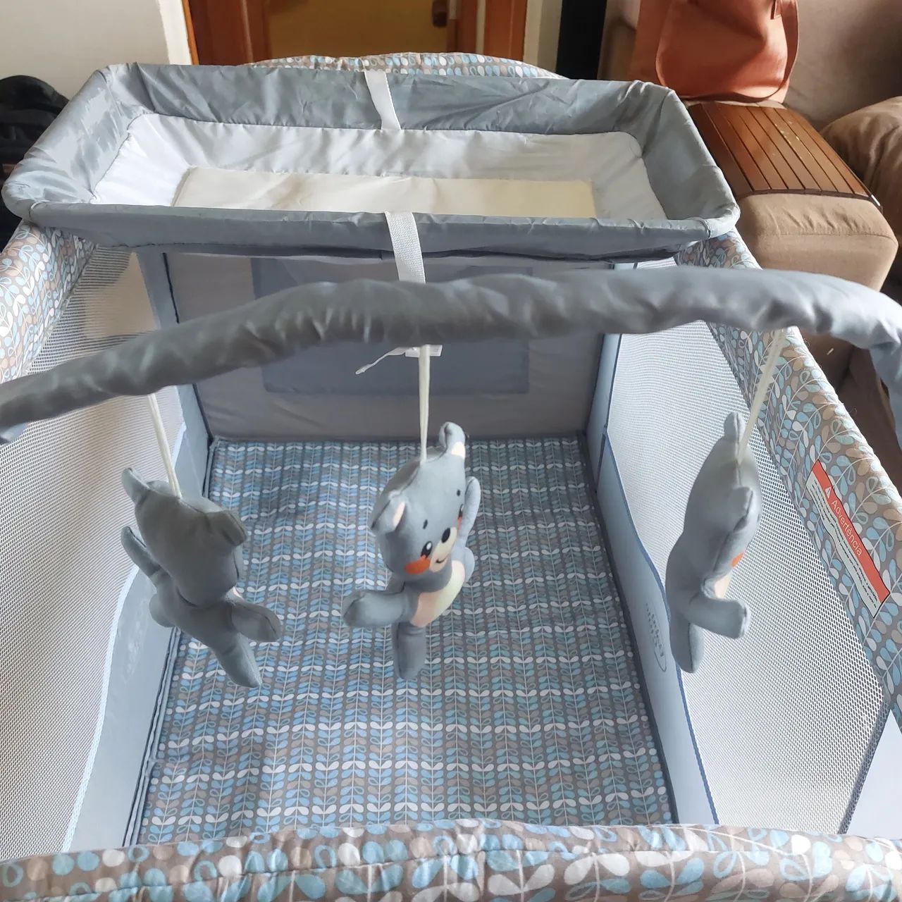 Berço portátil COMPLETO! NOVO!!! - Foto 3