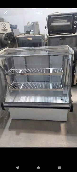 Balcão refrigerado pra doces 1.15 mts