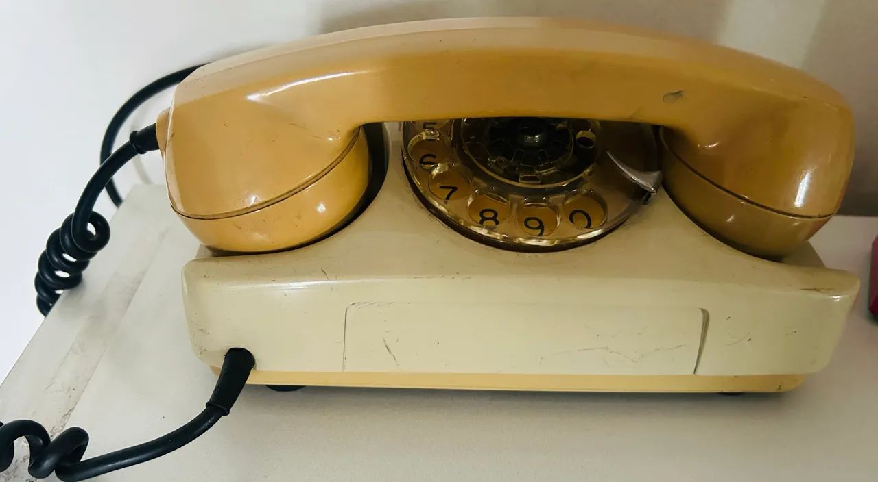 Telefone antigo de disco  - Foto 5