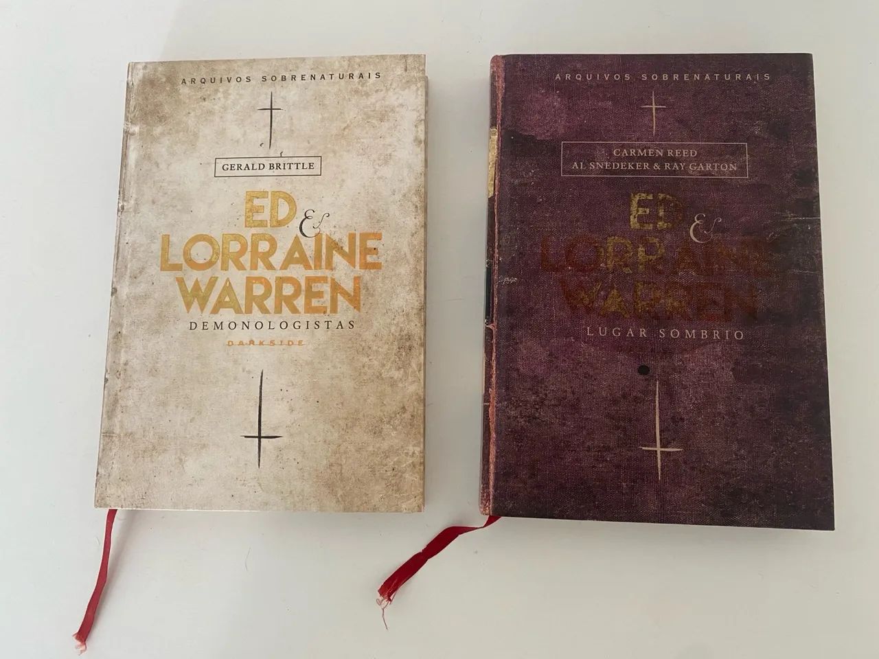 Combo 2 Livros - Ed e Lorraine Warren (Em perfeito estado) 