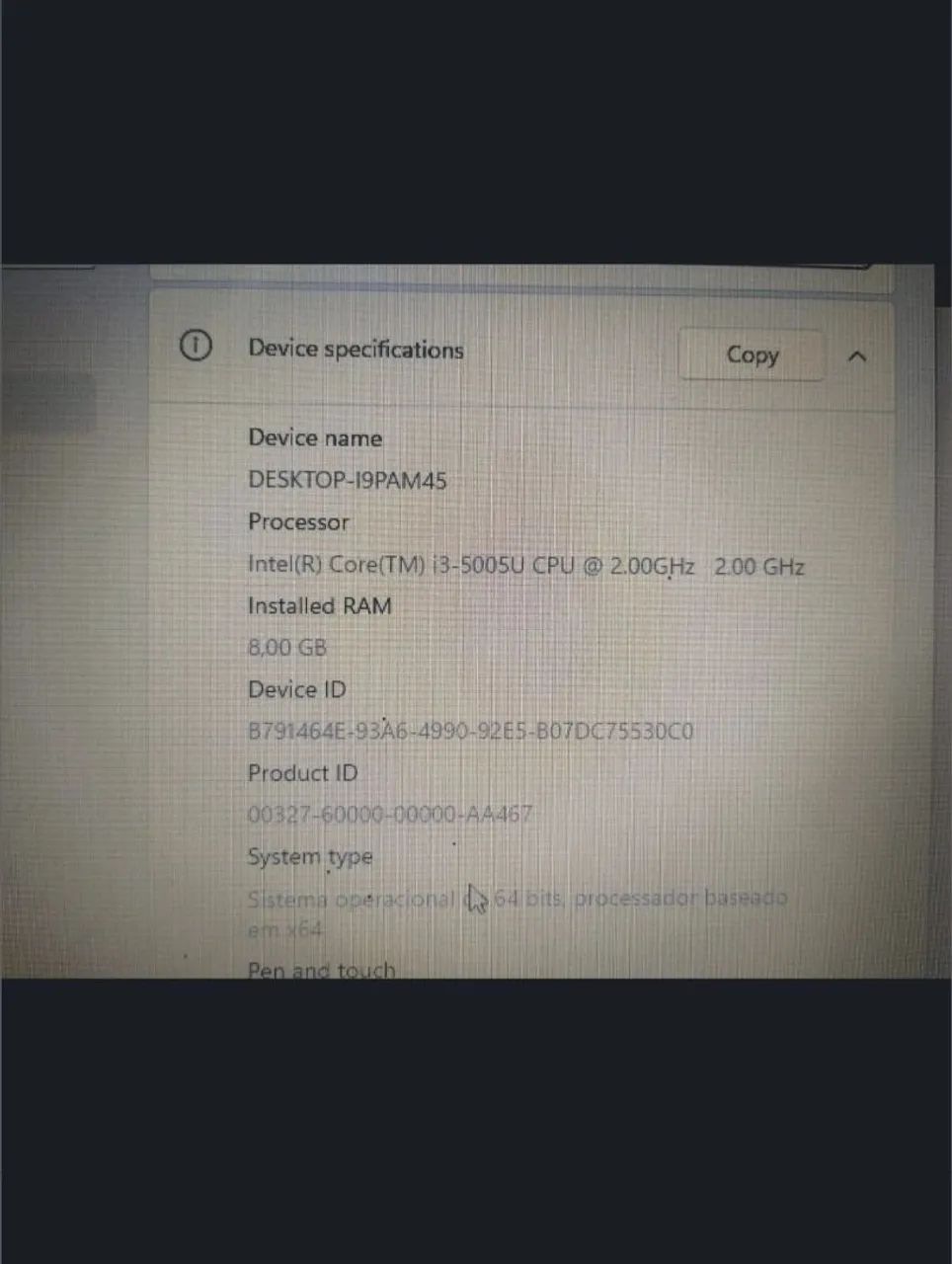 NOTEBOOK DELL INSPIRON 5458 CORE I3 5005U 2.00 GHZ 8GB DDR3L 500GB HD DVD RW - Foto 4