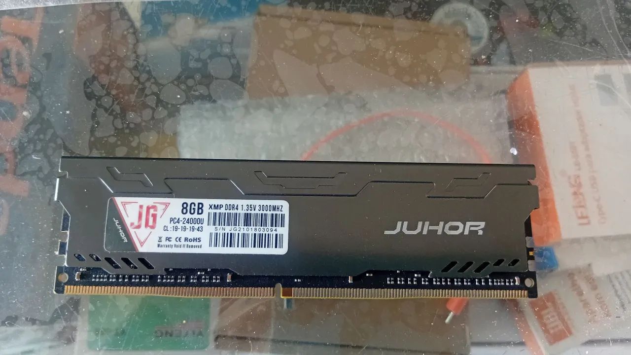 MEMORIA 8GB PC DDR4 COM DISSIPADOR 