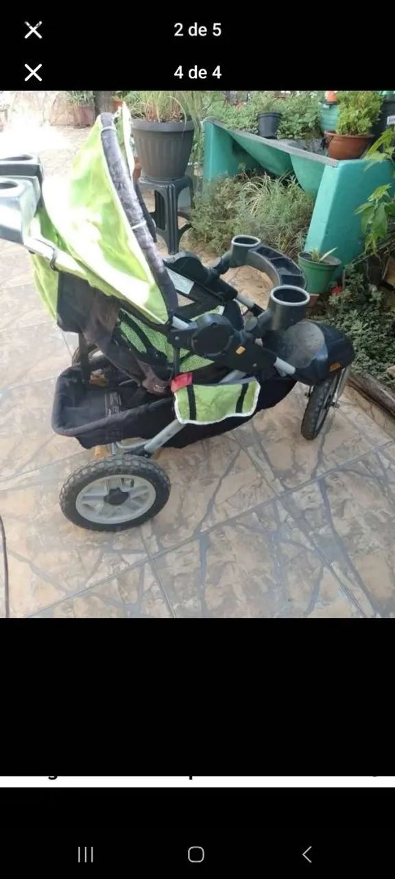 Oporrunidade produto importado  carrinho de bebê (para corrida ou caminhada) - Foto 2