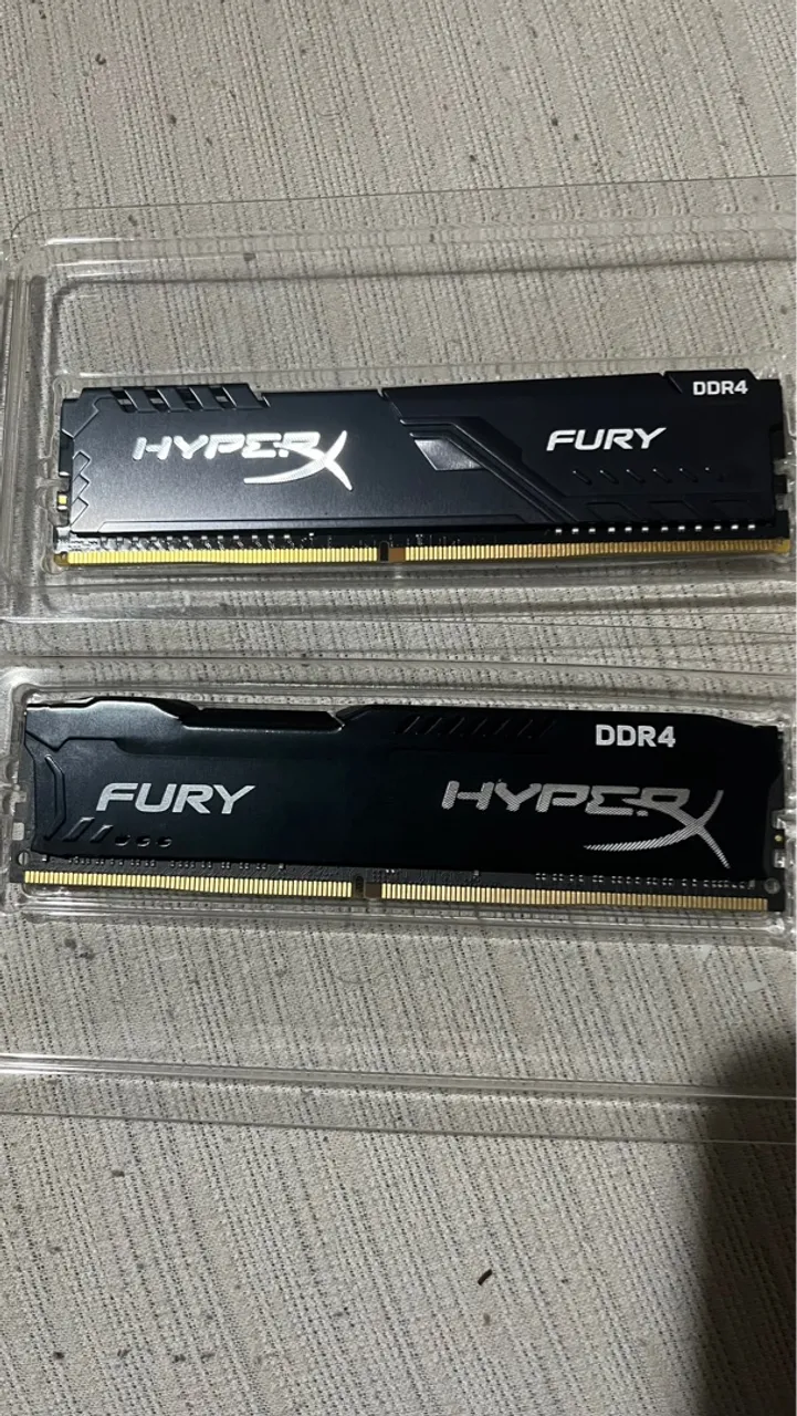 Memória RAM HyperX Fury DDR4