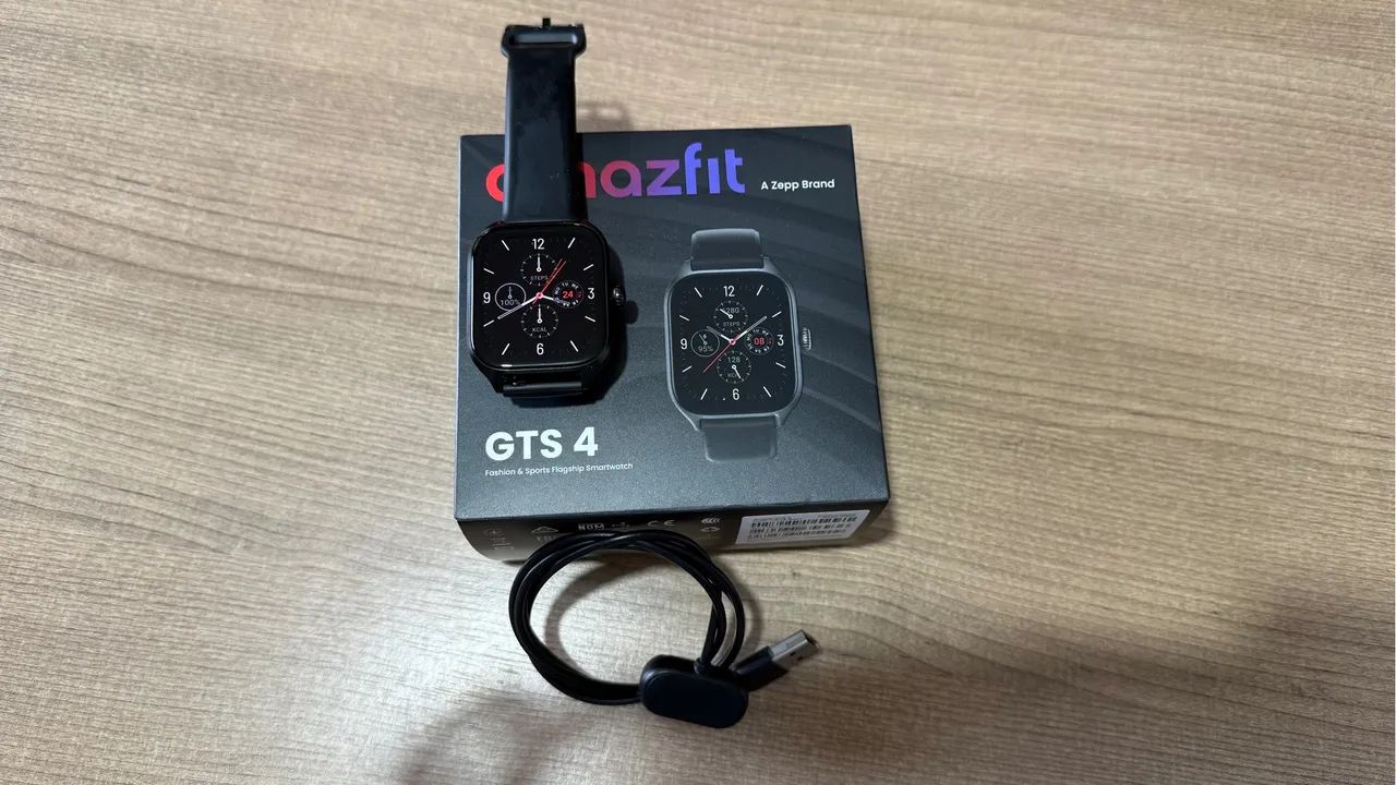 Amazfit GTS 4 - Pulseiras e Carregador - Foto 5