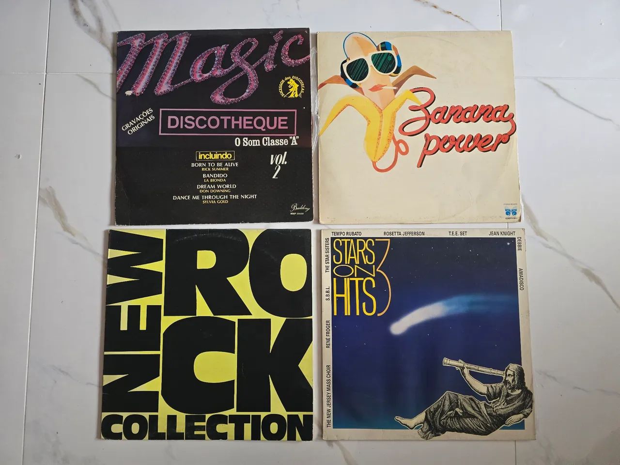 Lote 8 discos de vinil