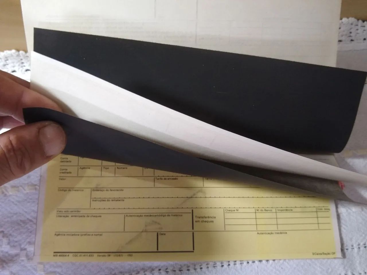 Banco Banespa  comprovante de depósito - Foto 3