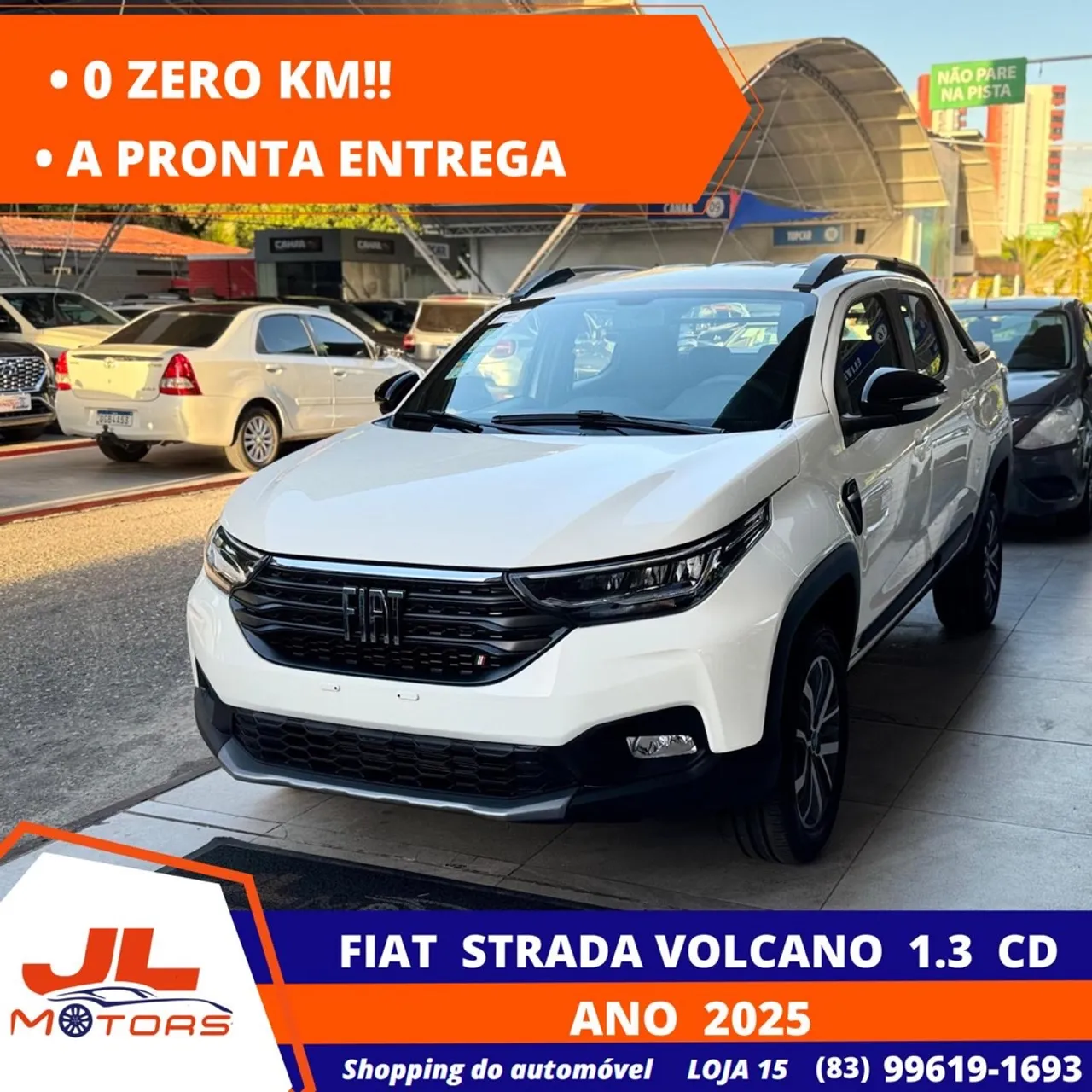 Fiat Strada Volcano CD 2025/2025 0km 