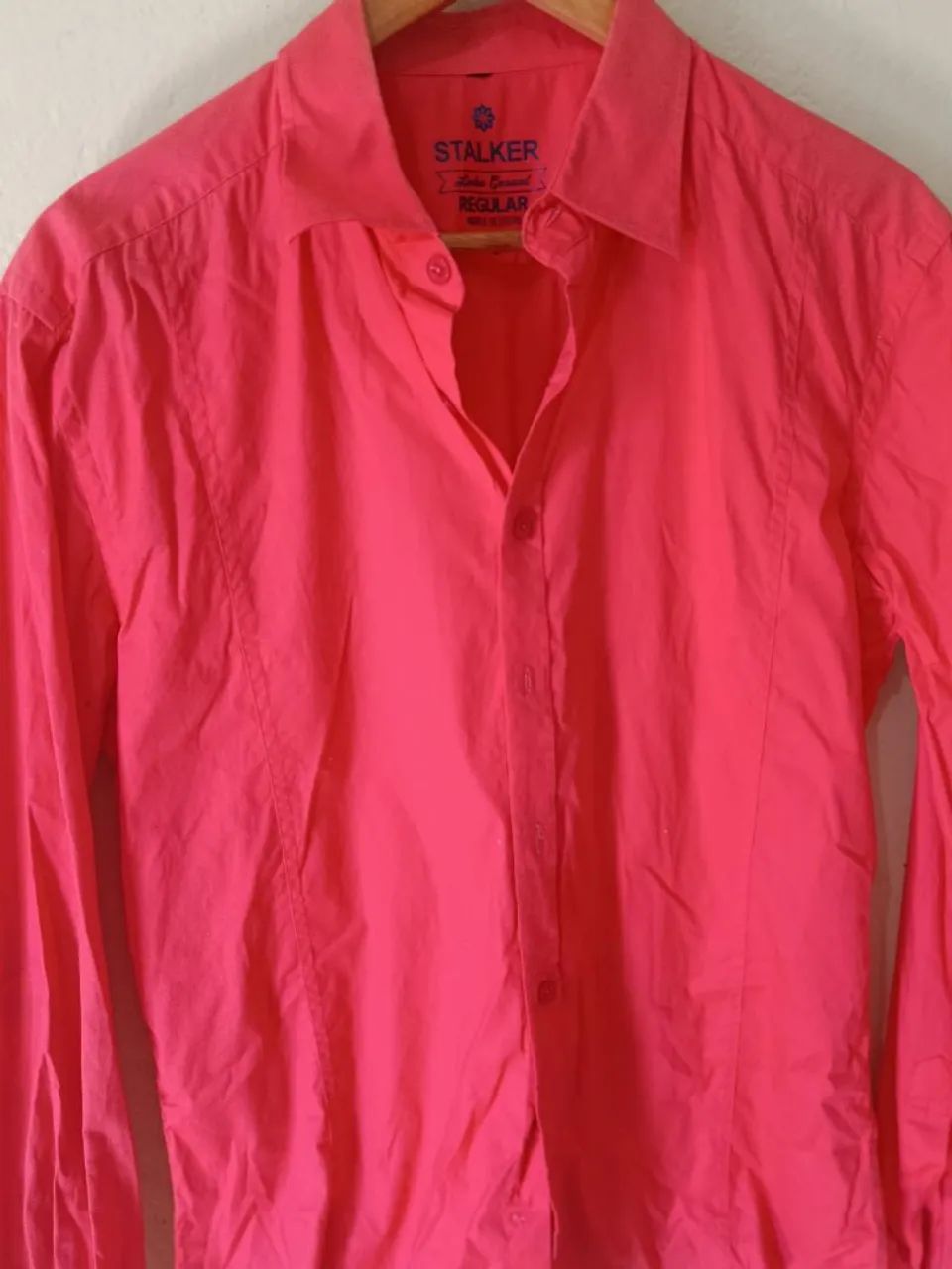Camisa Stalker Lisa Casual - Rosa - Foto 3