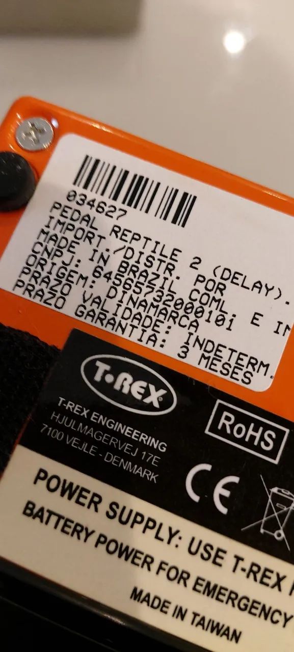 Pedal Delay t-rex Reptile GRINGO ZERADOO - Foto 4