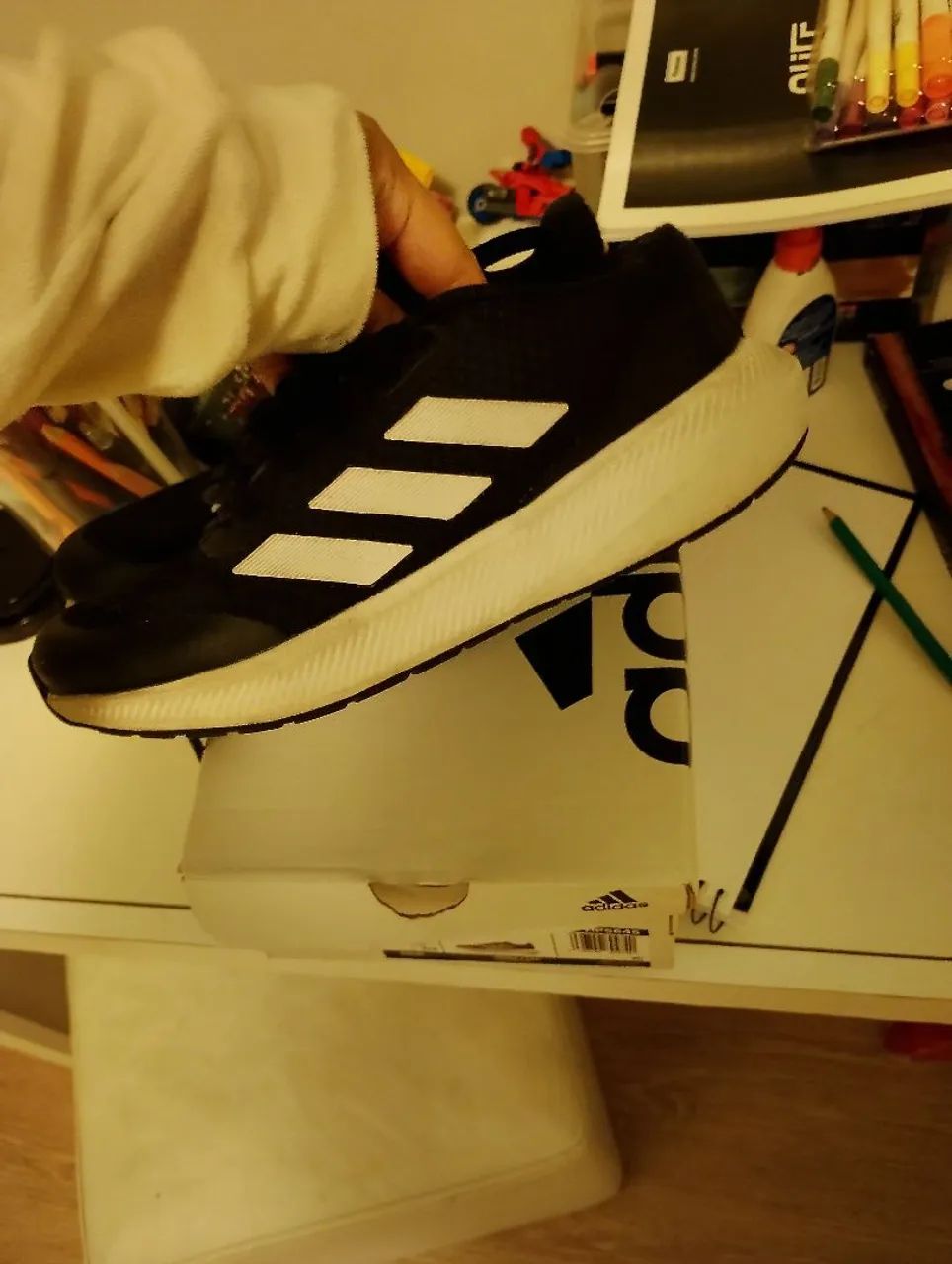 Tênis Adidas Runfalcon 3.0 K - Tamanho 30 - Foto 2