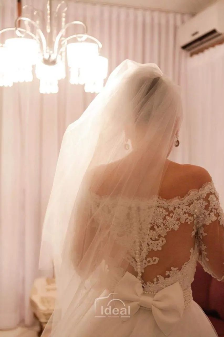 Vestido de noiva renda branco - Foto 4