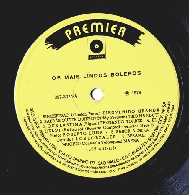 Disco Vinil LP - Os Mais Lindos Boleros - 1979 - Foto 3