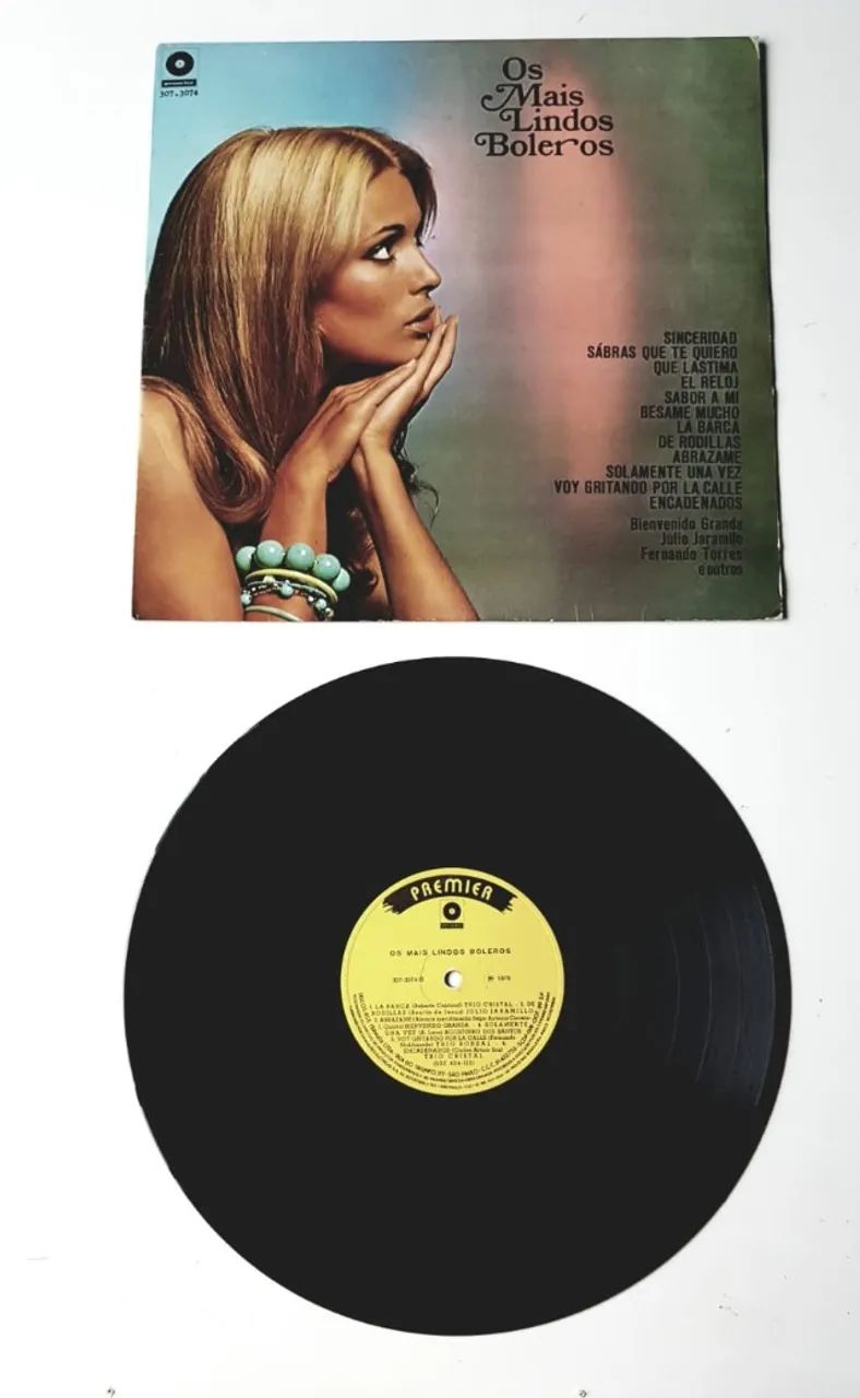Disco Vinil LP - Os Mais Lindos Boleros - 1979 - Foto 2