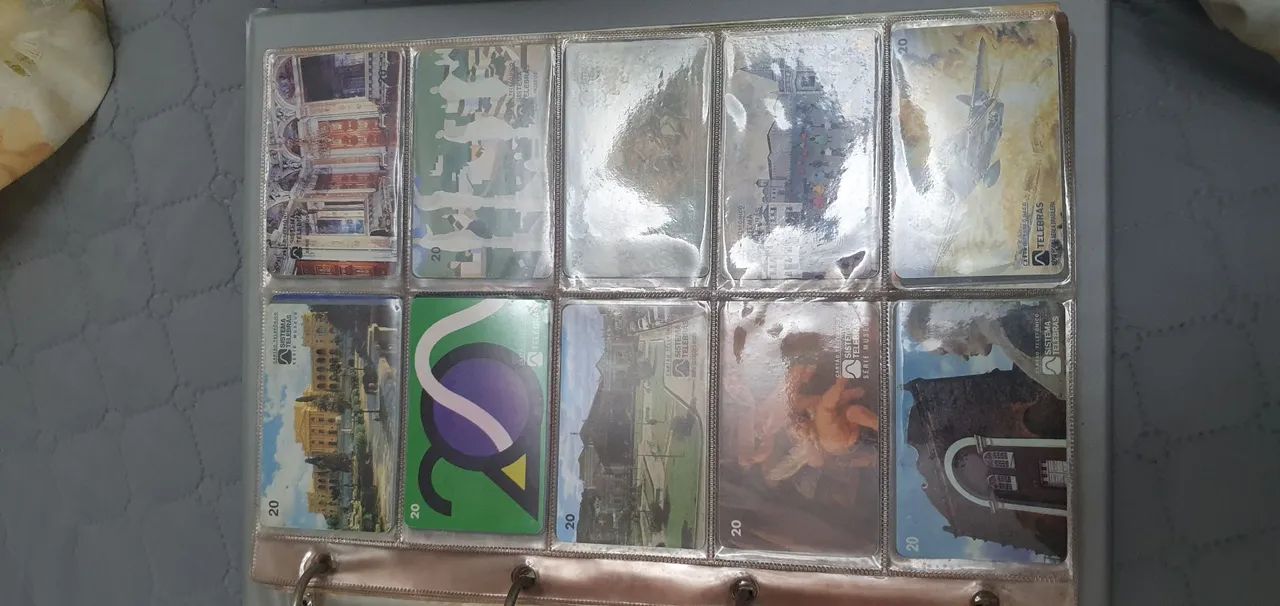 Coleção de cartões Telefone antigo . Com 180 cartões. Valor 300 reais mínimo  - Foto 5