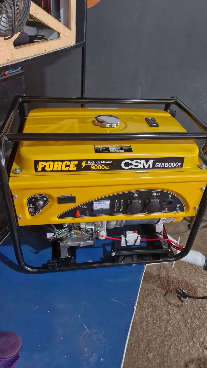 Gerador de Energia CSM GM 8000E 9.0 KVA - Foto 4