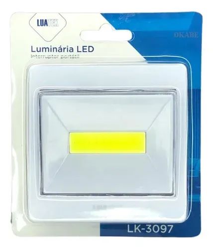 Lampada LED interna adesivo 3W Luatek LK-3097 - Foto 4