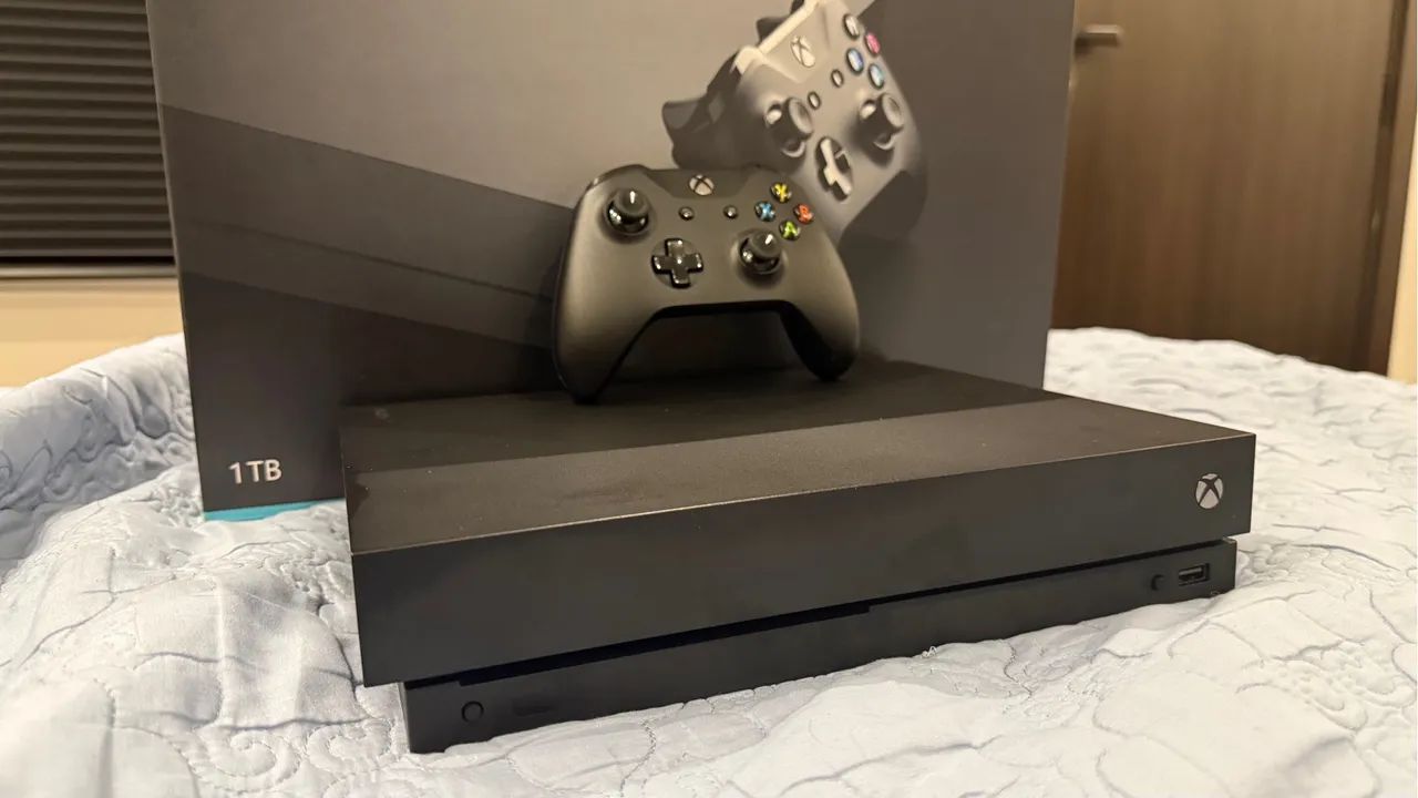 Xbox One X 4K 1TB - Console de última geração - Foto 4