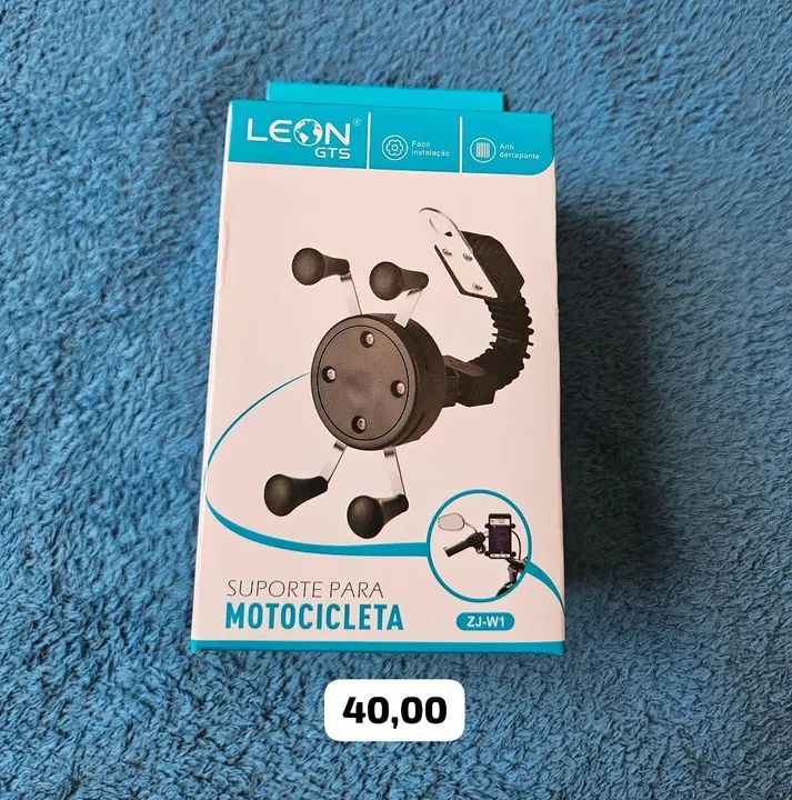 Suporte para Celular Moto Universal com Carregador - Foto 2