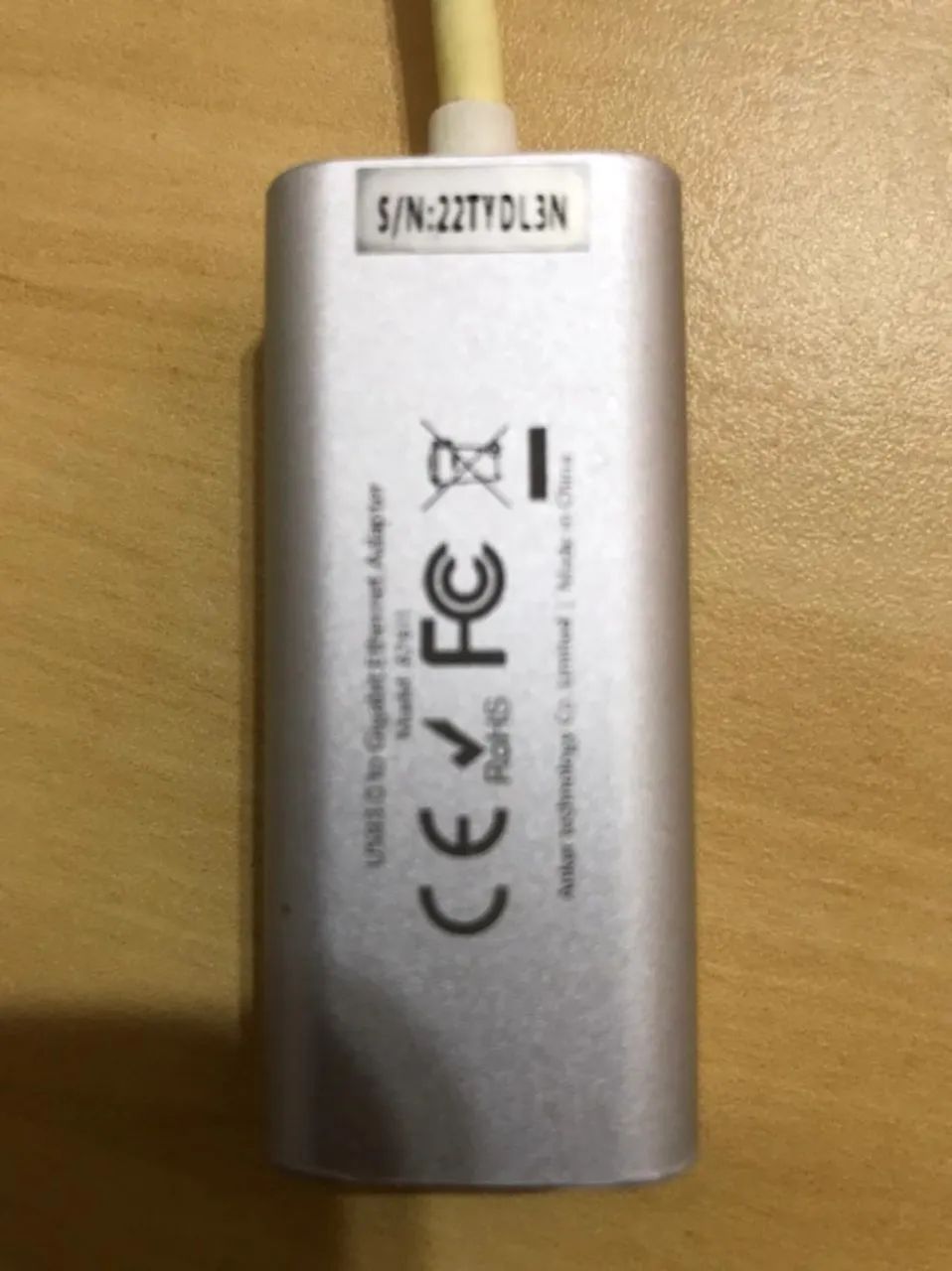 Adaptador de USB 3.0 para Ethernet - Gigabit (Anker)