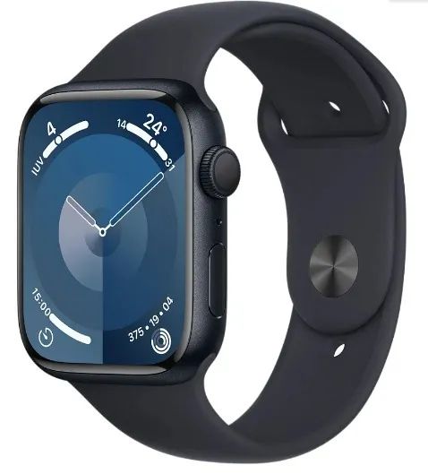 Apple Watch Series 9 GPS - Caixa meia-noite de alumínio - 45mm - versão M/L - Foto 4