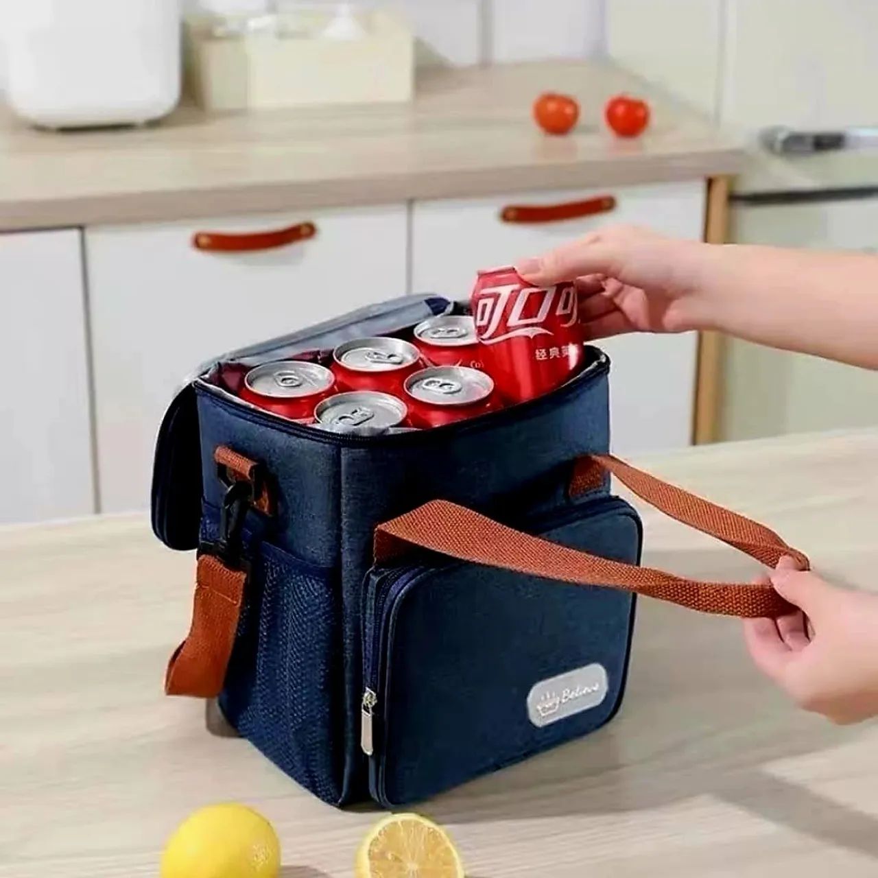 Bolsa Térmica Dupla para Lanches e Bebidas - Foto 5