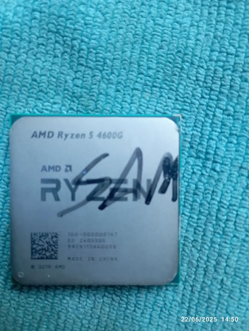 Processador AMD Ryzen 5 4600G com pino torto quiser pra arrumar