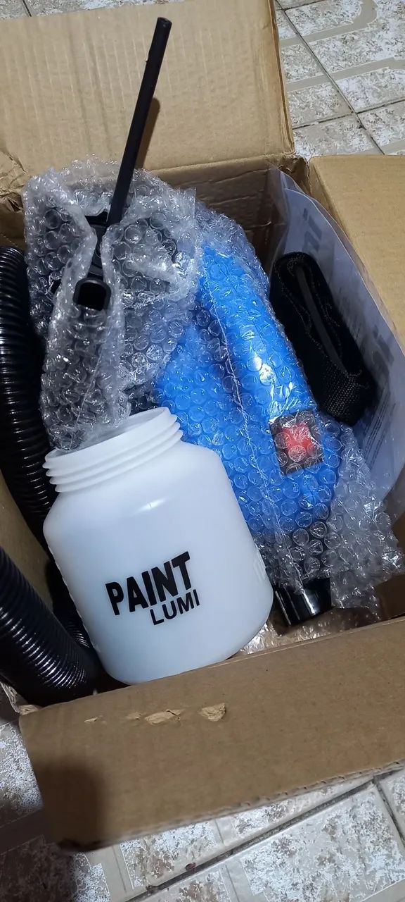 Pistola de Pintura Elétrica Lumi 650W - Nova - Foto 2