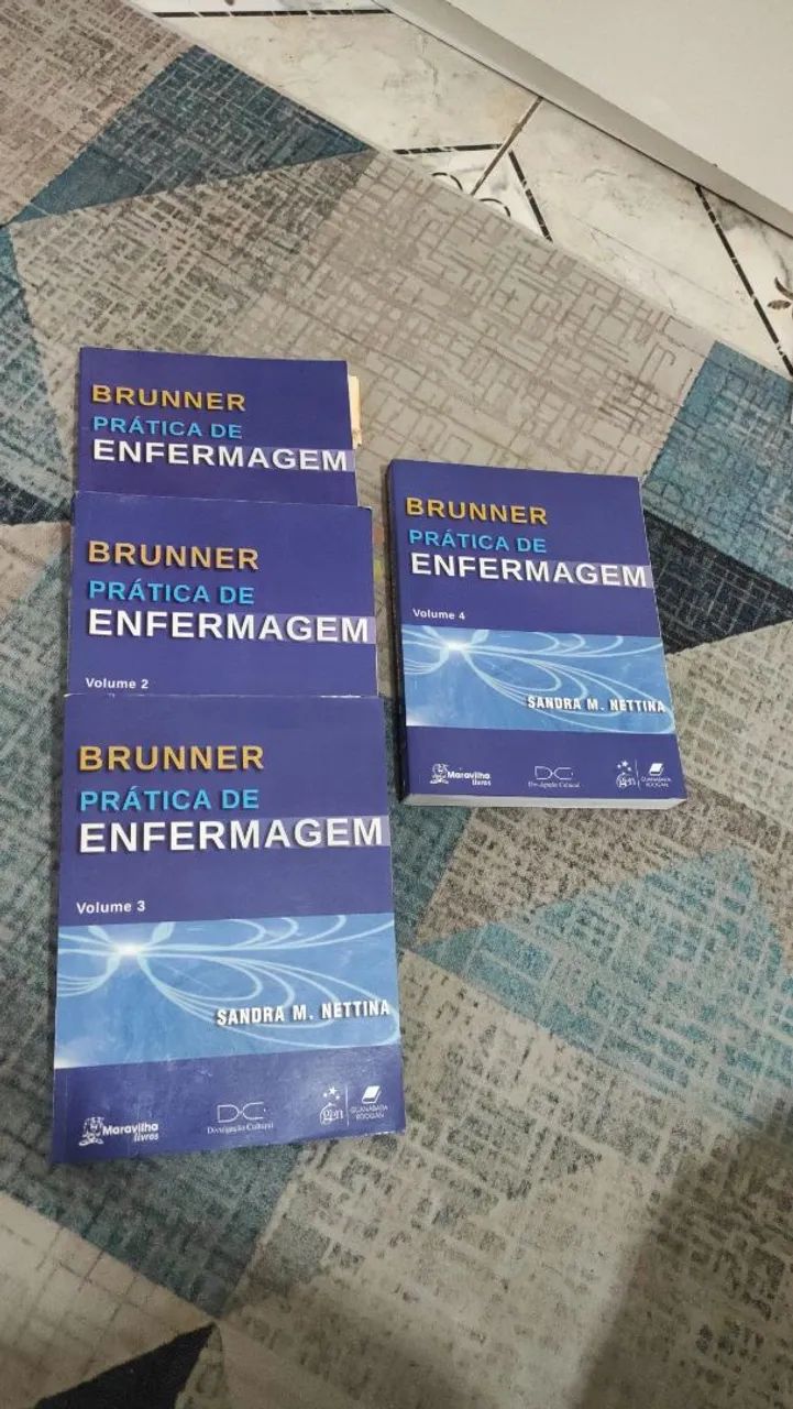 Livros Brunner Prática de Enfermagem - Volumes 1, 2, 3 e 4 - Foto 3