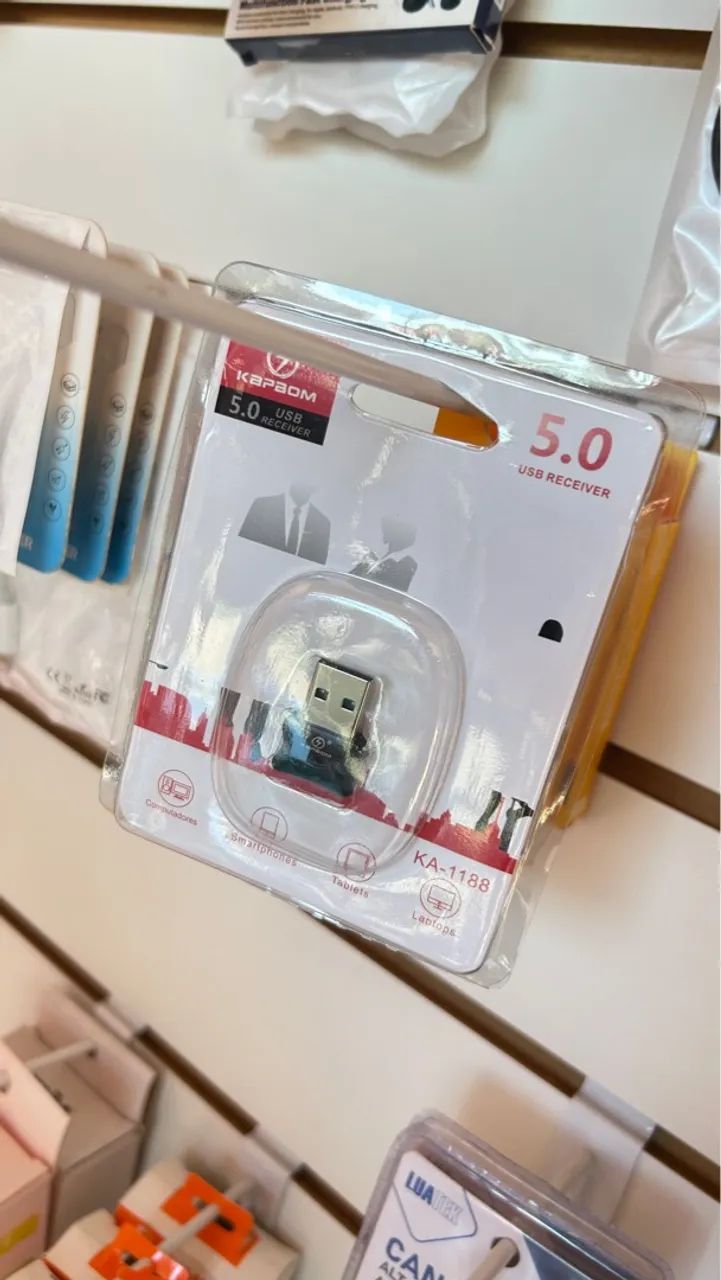 Adaptador Bluetooth USB 5.0 Receptor de Áudio para PC/Notebook