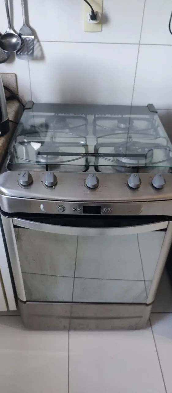 Fogão Brastemp com Mesa de Vidro