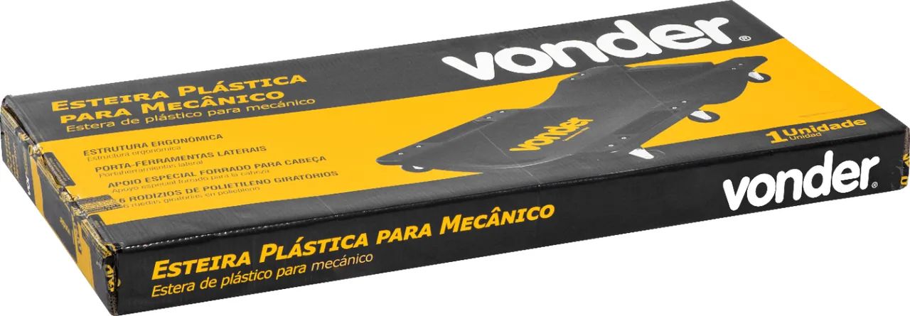 Esteira plástica para mecânico, VONDER 