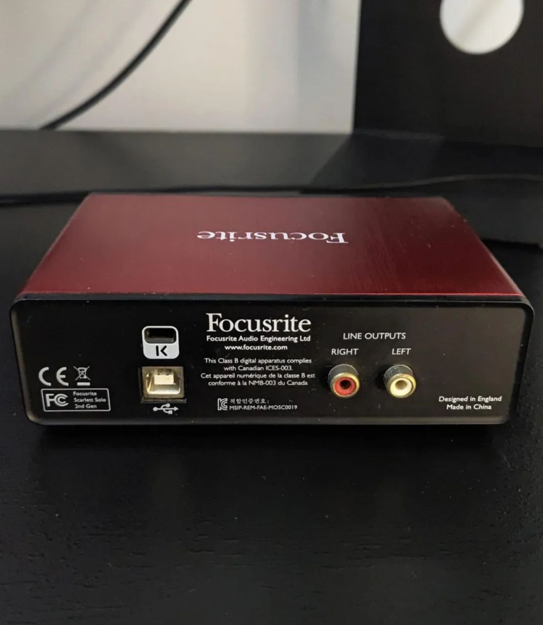 Focusrite Scarlett Solo 2 Generation - Foto 2