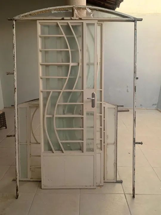 Porta e janela de ferro  - Foto 2
