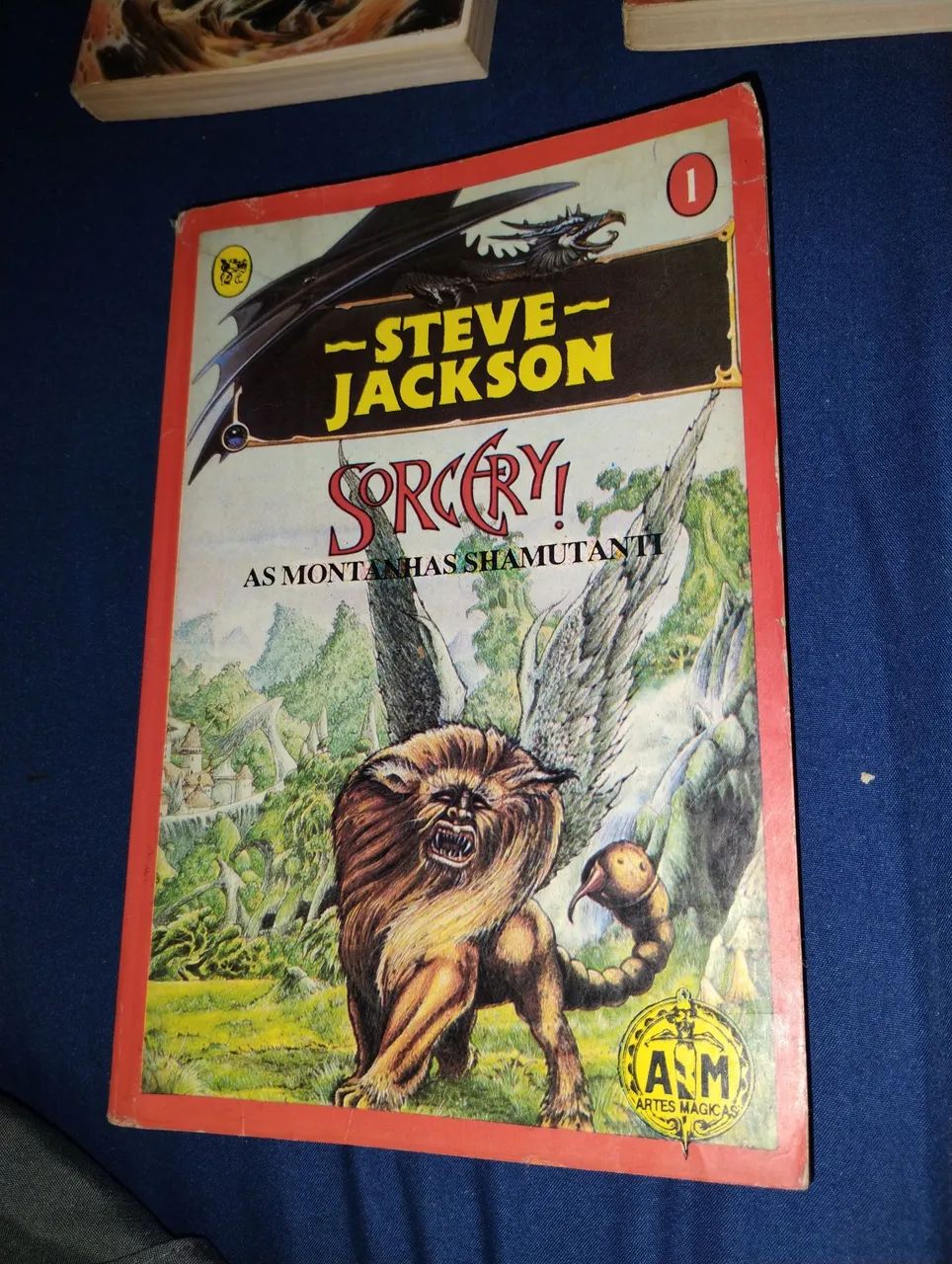 RPG  Steve Jackson Sorcry ! As montanhas Shamutani