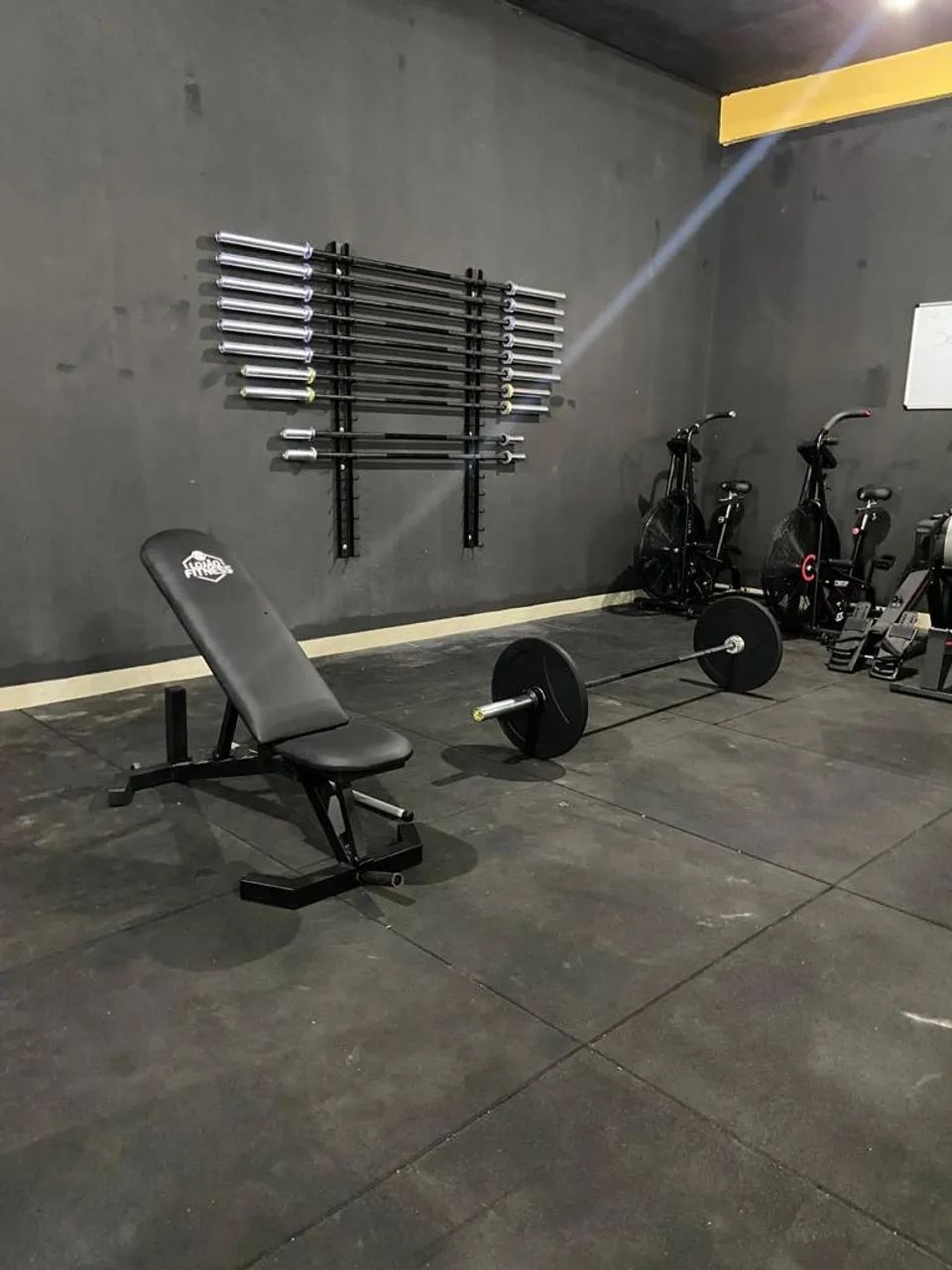 Academia Completa: Equipamentos de Musculação-Piso emborrachado  - Foto 2