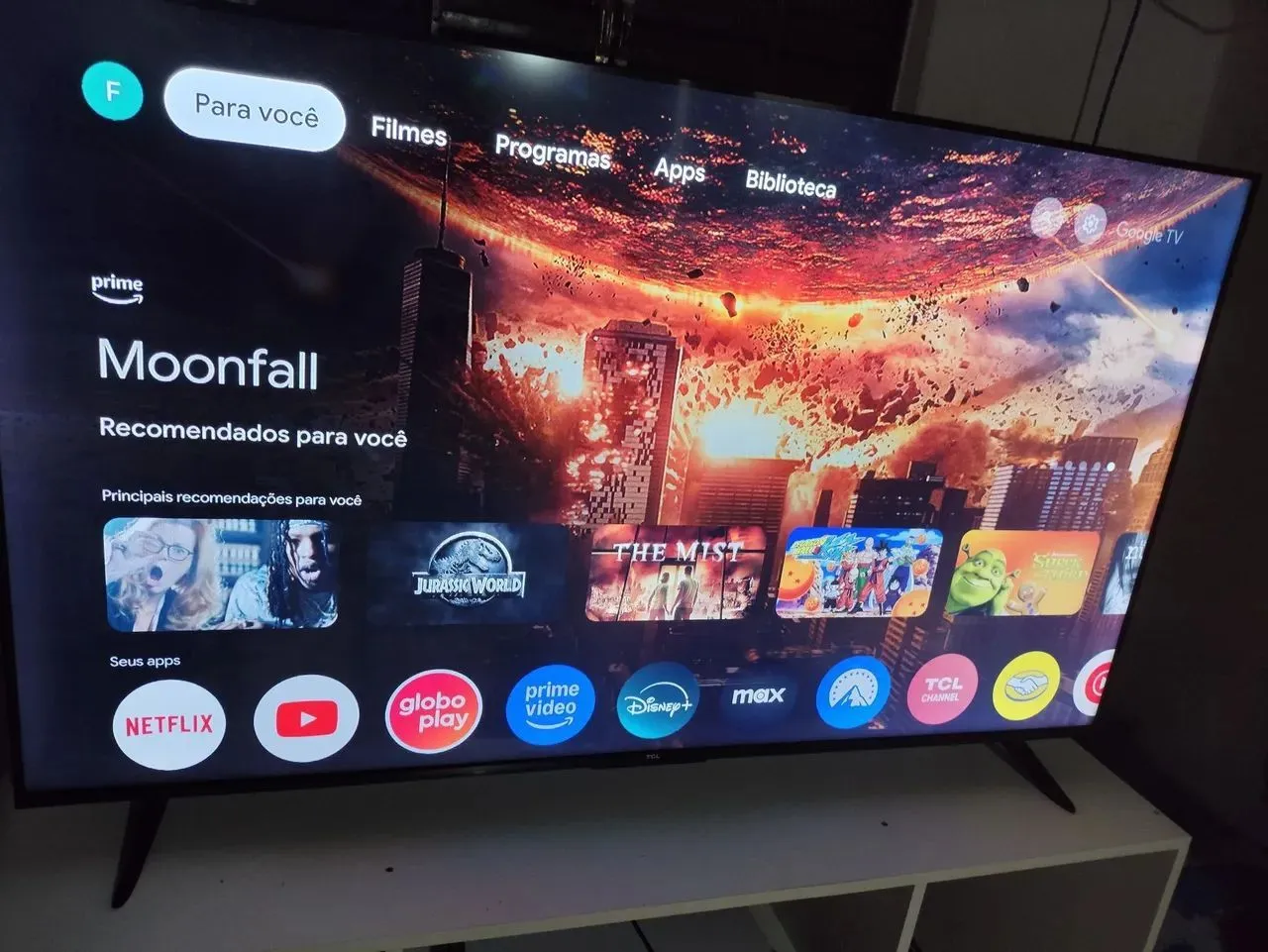 Smart TV TCL 4K - Tela Grande e Imagem Incrível