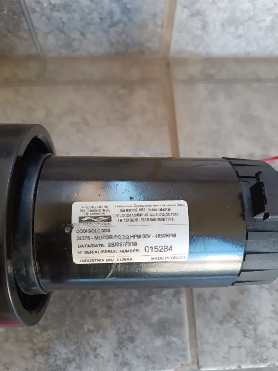 Motor CC 2.0 HPM 90V - 4850RPM para Esteira - Foto 2