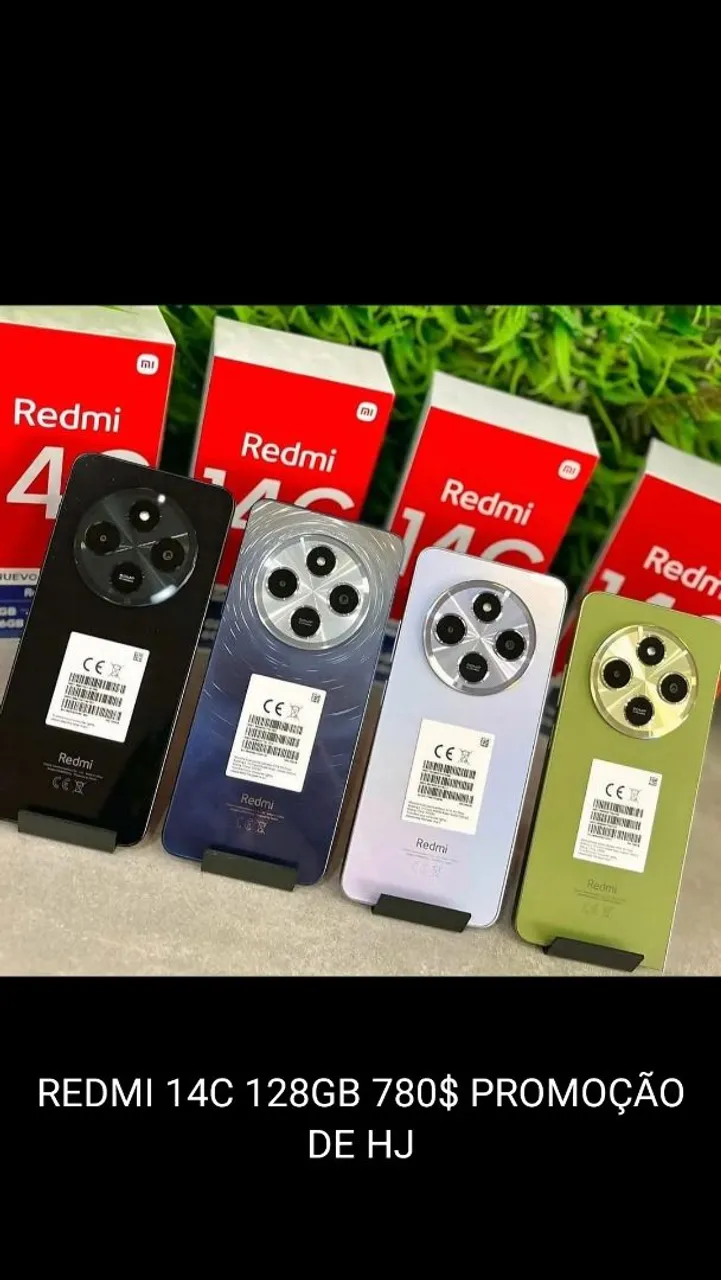 Redmi 14C lacrado novo promoção