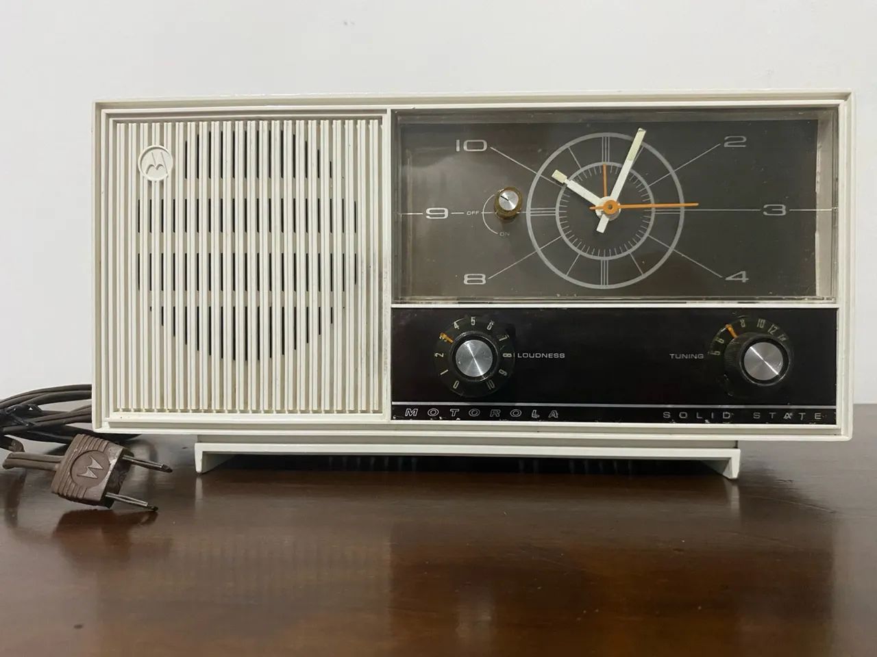 Rádio Relógio Motorola Vintage
