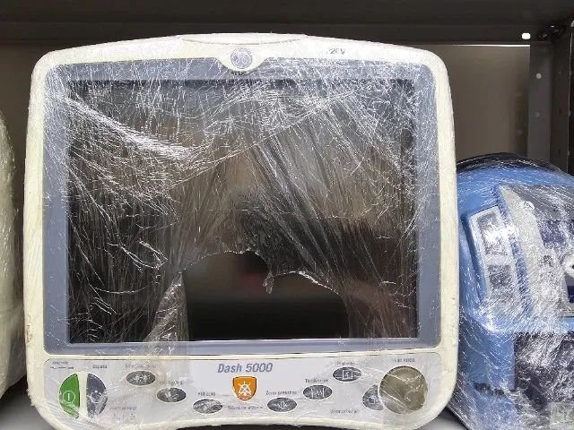 Monitor multiparametrico GE Dash 5000 127/220V, Ecg, Temp, spo2, pni, PI e CO2