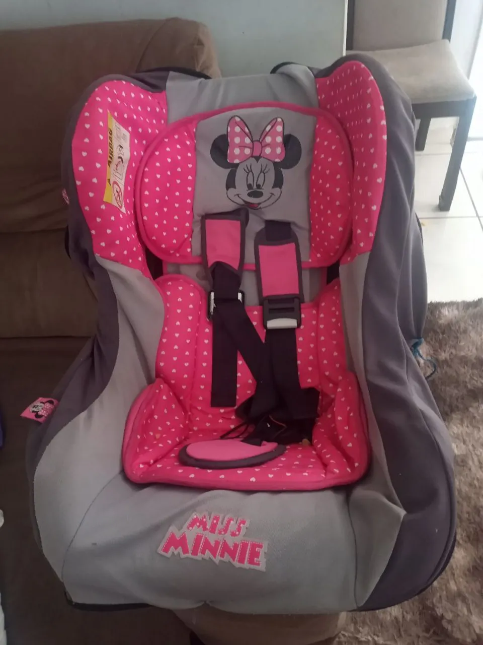 Cadeira para carro Miss Minnie