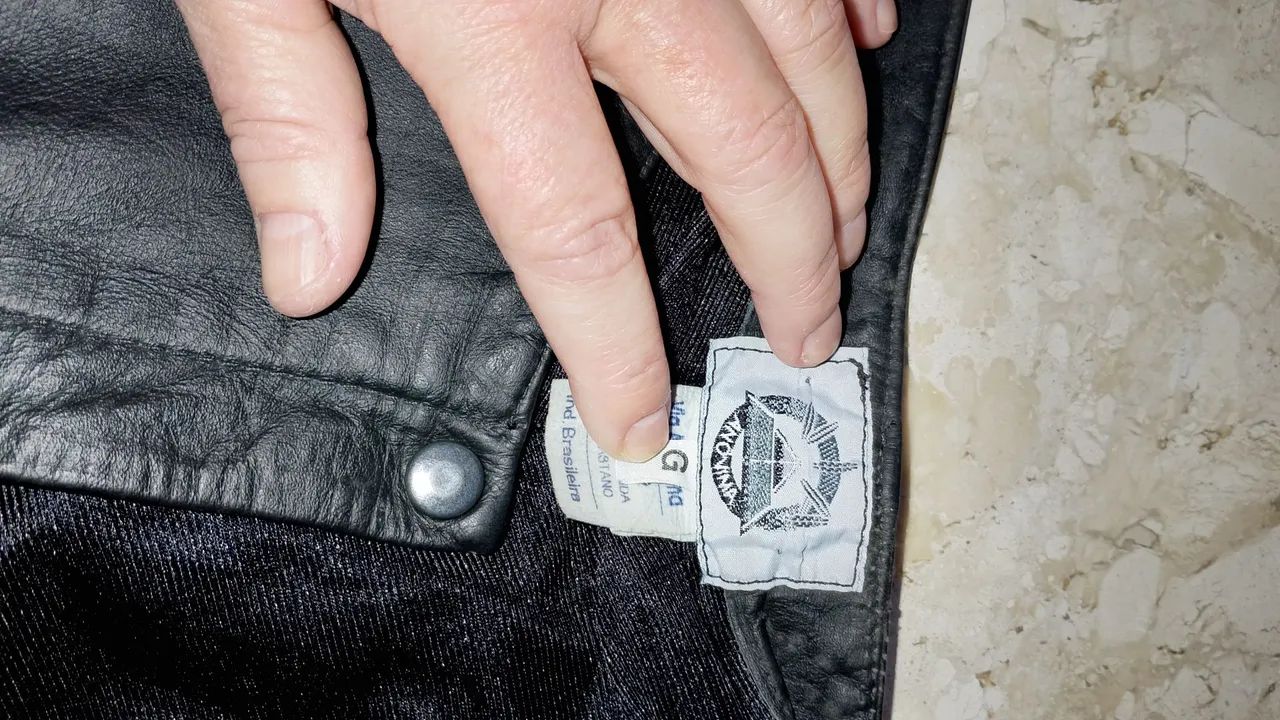 Calça de couro via anonima g - Foto 3