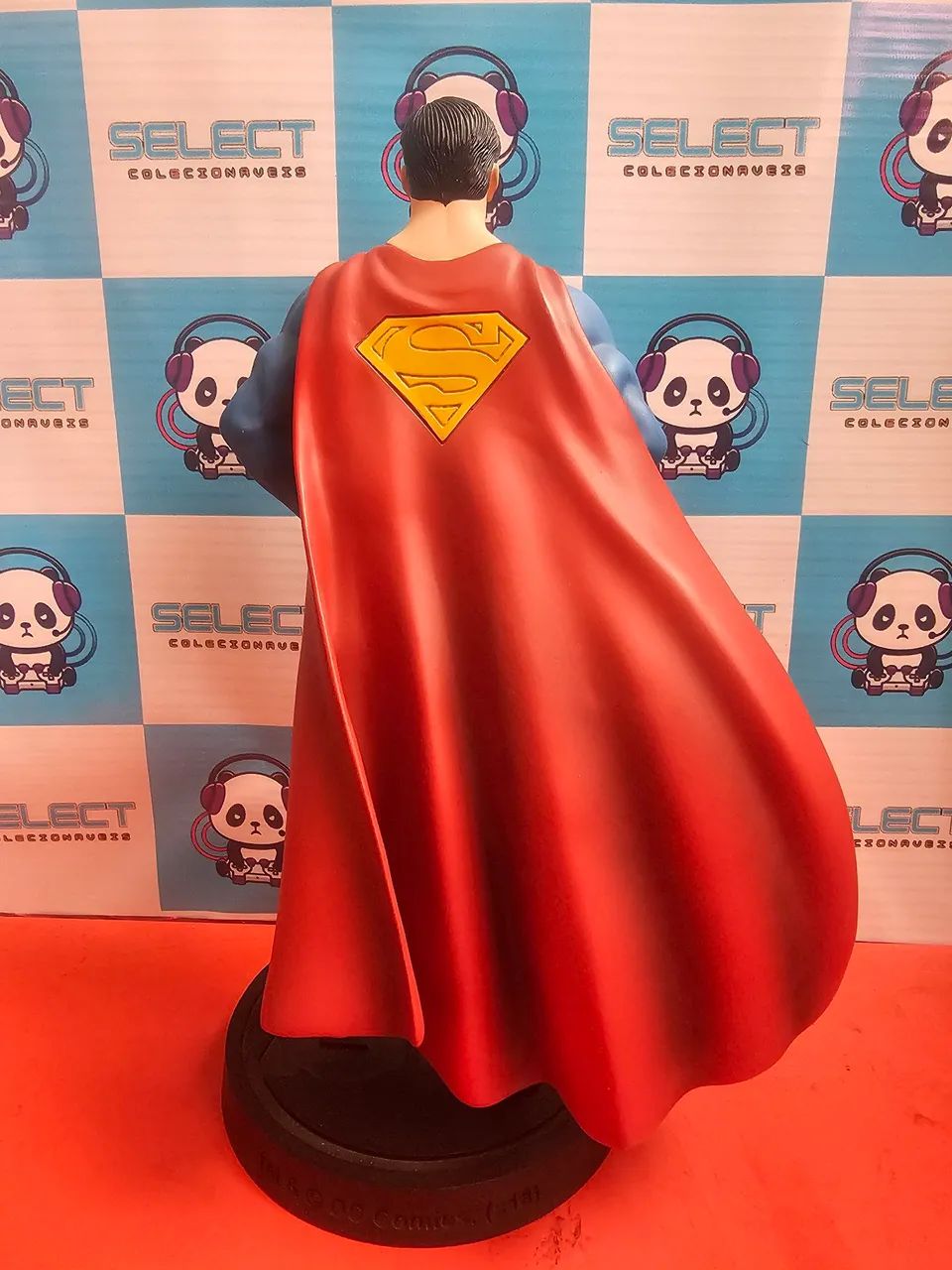 Estatua superman dc comics eaglemoss 1/4 peça original rara - Foto 4