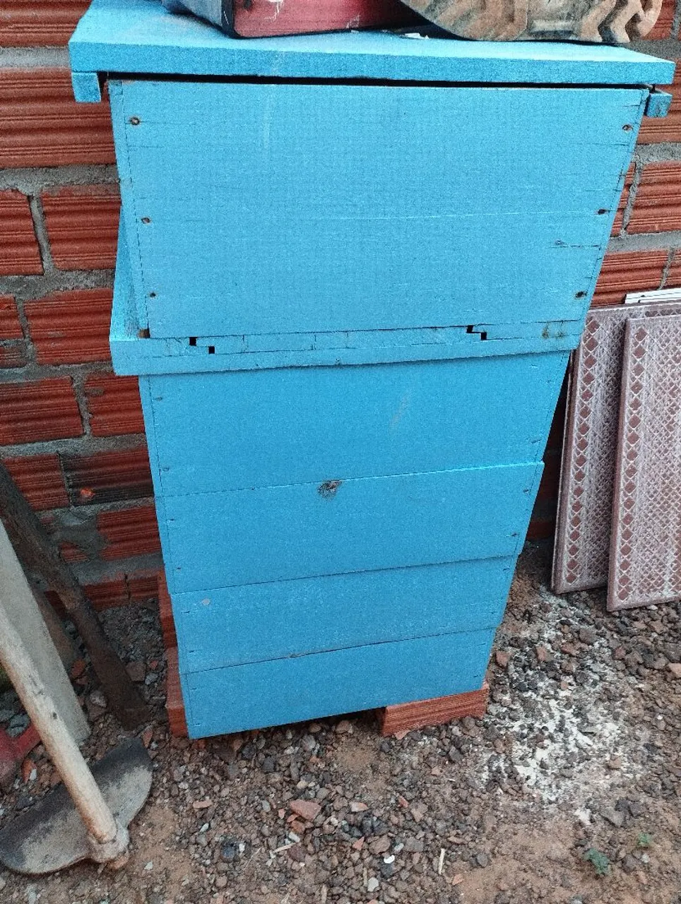 Caxias de abelha já aranxadas