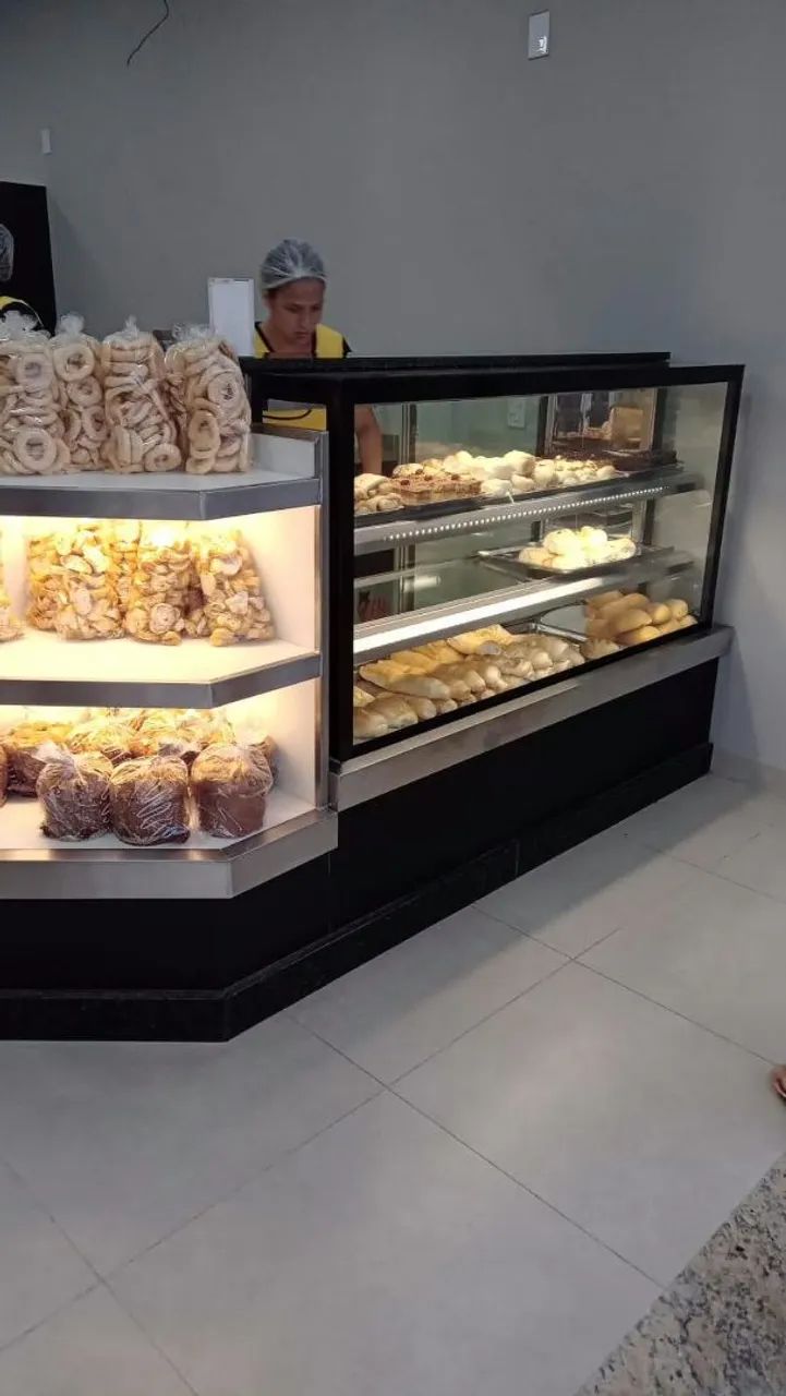 Balcão vitrine para padaria. - Foto 4